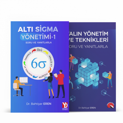 Yalın Yönetim Teknikleri ve  Altı Sigma Yönetimi-1  (iki kitap birlikte)