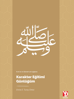Karakter Eğitimi Günlüğüm